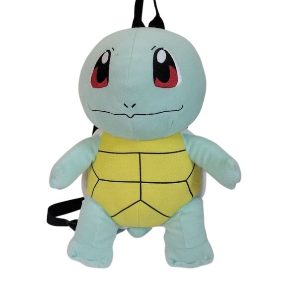 Pokemon Squirtle Plush Backpack 2015 Game Freak Soft & Adorable Kids Bag - Picture 1 of 11
